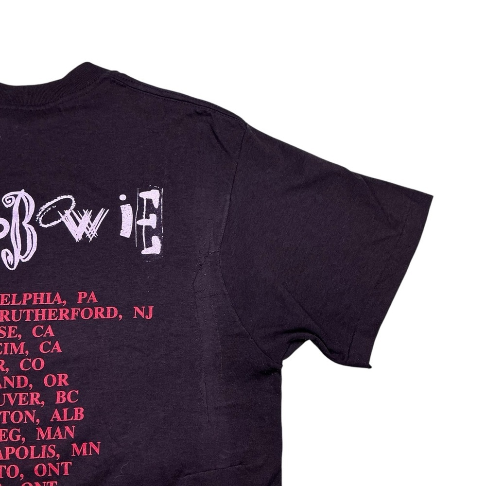 Vintage 1987 David Bowie The Glass Spider Tour single stitch T shirt USA - Picture 7 of 7